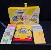 Coles Pokemon Builders Full Set + New Case + Guide + Pikachu Figure