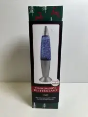 Glitter Color Changing Lava Lamp - 5 Different Color Settings! WRAPPED & READY