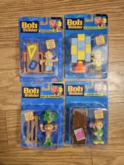 NEW- Bob The Builder Playskool Figure Assortment - Complete Set Of 4