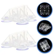 2 Pcs Isolation Net Suction Cup Clip Aquarium Divider Fish Tank Clamps