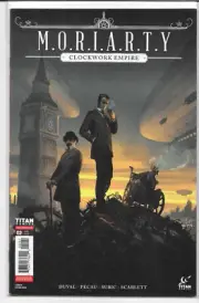 Moriarty Clockwork Empire #2 B Stevan Subic Variant 1st Print NM/NM+ Titan 2022