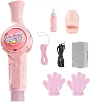 Bubble Wands for Kids - Elastic Smog Bubble Machine Toys - Automatic Machine Maker Wand Blower Cartoon for Outdoor Birthday Boys Girls Adults