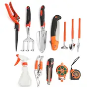 1Set Multifuntional Carbon Steel Household Garden Tools Set Kit Hardware Toolbox