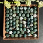 48pcs Wholesale Natural Aquatic agate ball quartz crystal Sphere gem gift 15mm+