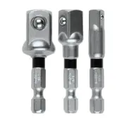 Makita Impact XPS Socket Adaptor Set (1/4, 3/8, 1/2" x 50mm) 3 Piece E-18982