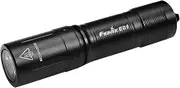 Fenix E01 V2.0 100 Lumen Mini Keychain EDC Torch with 35m Beam & Up to 25hr Runtime–IP68 Waterproof LED Torch with 3 Brightness Modes for Camping, Fishing - Black
