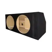 Dual 8” Ported Subwoofer Box Enclosure For 2005-2023 Ford Mustang Convertible