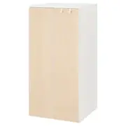 SMÅSTAD / PLATSA wardrobe, white/birch, 60x57x123 cm