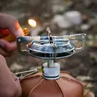 Outdoor Camping Gas Stove Small Camping Stove Durable Reusable for Outdoor Camp