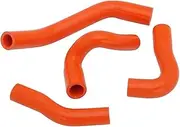 Rynplex Motorcycle Engine Cooling Accessories Water Pipe Silicone Radiator Coolant Hose Kit Duke 390 LC4 RC390 RC 390 2015 2016 Motorcycle Coolant Hose