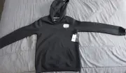 New Tags Ladies Girls Black Volcom Hoodie Sweatshirt Jacket Sz 8/ XS Xmas Gift