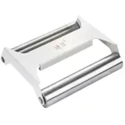 Stainless Steel Dough Rolling Pin Dough Double Roller Pin Metal Rolling Pin