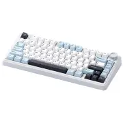 AULA F75 80 Keys Tri-mode Customized Mechanical Gaming Keyboard Hot Swappable RGB BT/2.4G/Type-C Wired 75% Layout Gaming