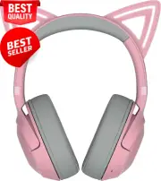 Kraken Kitty V2 - BT Wireless Ultra-Lightweight Esports Headset with RGB Kitty E