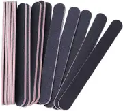 15pcs Nail Files Double Sided Emery Board (100/180 Grit) - Nail Buffering Files