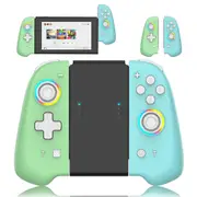 Vibrant Joycon Set with Colourful Light Switch
