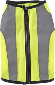 Dog Reflective Vest - High Visibility Reflective Dog Safety Vest - High Visibility Glowing Jacket Breathable Training Pet Apparel for Night Running Hunting