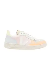 Veja V-10 Lace-Up Sneakers 36 White