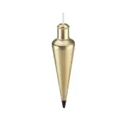 Empire Level Plumb Bobs, 12 Oz, Corrosion Resistant Steel/Brass, - 1 per EA