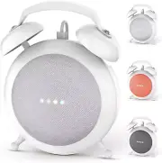 Google Home Mini Stand Holder, Retro Alarm Clock Stand Mount Base Protective Cas