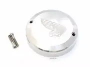 TTR400 Aluminum Anodized Points Cover - Silver Honda Wing - CB350F CB400F CB500