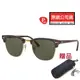 RAY BAN 雷朋 復古眉框偏光太陽眼鏡 RB3016F 990/58 55mm大版 上眉玳瑁框偏光鏡片 公司貨