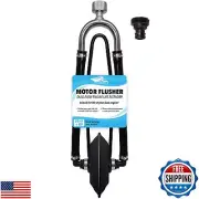 Seaworks Steel Dual Feed Muff Style Heavy Duty Steel Boat Motor Flusher | Use
