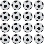 BQSPT 32mm Foosball Balls Foose Table Soccer Game White, Black