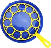 ERINGOGO 3Pcs Bubble Wand Blowing Set Fun Bubble Maker with Hoops Plate Safe Material for Birthday Present