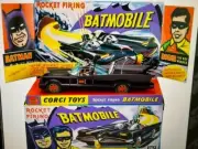 Corgi Model Club Exclusive 1966 Batmobile Matte Black #267 Not GLOSS