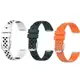 【運動雙色錶帶】Fitbit Luxe 錶帶寬度 15.4mm 透氣 替換 矽膠 腕帶 手環
