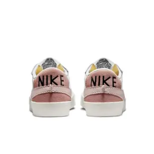 【NIKE 耐吉】 休閒鞋 低筒 女鞋 BLAZER LOW ’77 JUMBO 大勾勾 白粉(DQ1470102)