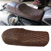 Fits Royal Enfield Continental GT Interceptor 650 Brown Touring Dual Seat