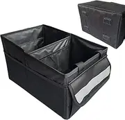 Car Trunk Storage - Waterproof Sturdy Car Organization Dust-Proof Foldable - Multi-Compartment, Automotive Accessories, Trunk Storage Bag For Various Models