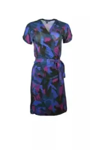 VILEBREQUIN Blue Camo Turtle Beach Wrap Around BLUE PURPLE Small NWT