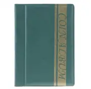 120 Grid Coin Book Coin Collection Bandwing Silver CoinCommemorative Album Green