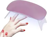 LED Nail Lamp,LED Light for Gel Polish - LED UV Lamp for Gel Nails with 2 Timer Settings, Portable Professional Curing Lamp for Fingernail and Toenail Nail