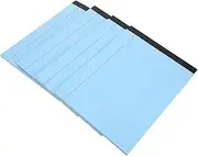 Beavorty Refillable Writing Pads 4 Small Legal Pads Horizontal Lines for Note-taking