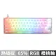 Ducky One 3 AURA極光 67鍵 65% RGB 機械式鍵盤 白色 中文 英文 櫻桃軸