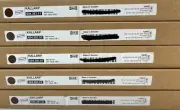 Qty 1 IKEA KALLARP Drawer Front, High-Gloss Dark Red-Brown 80x10 cm 2psc In Pack