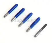5pc 3.175 x 0.1mm Engraver 60 Degree PCB Carbide Engraving Bit CNC Router Tool