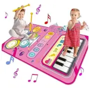 Toys for 1 Year Old Girl Gifts,2 in 1 Piano Mat Gifts for 1 year old girl
