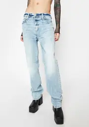 [Daze] For Real 1999 Slouchy Denim Jeans