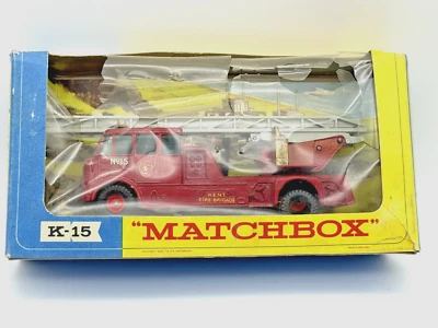 Matchbox K-15 King Size Merryweather Fire Engine Lesney Mint See Description