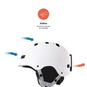 New Retrospec Comstock Ski & Snowboard Helmet for Adults - Size Small White