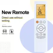 RG10A(B2S)/BGEF Remote Control For Midea Carrier RG10 Air Conditioner Backlit