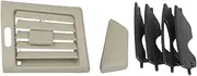 LHD Front Row Left Right Wind Center Console Air Conditioning Vent Grill Outlet Panel Compatible For Benz W251 R Class 2518300254(Beige)