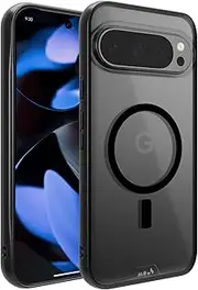 [Mous] for Google Pixel 9 Pro Case MagSafe Compatible Clear - Clarity 2.0 - Protective Pixel 9 Pro Case - Scratch Resistant Crystal Clear & Slim Design