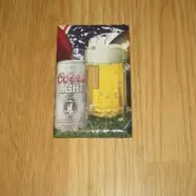 Vintage Style Coors Light BEER Can & Mug Light Switch Cover Plate