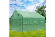 Greenfingers Greenhouse 3.5x2x2M Walk in Green House Tunnel Plant Garden Shed